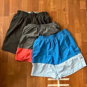 CHAMPION men’s athletic shorts M 3 pairs